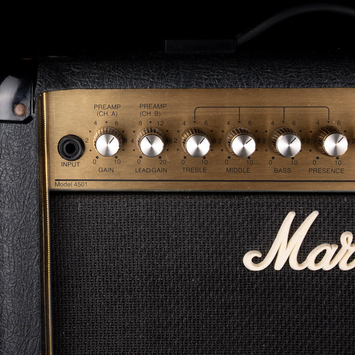 Pre Owned Marshall JCM 900 Black Model 4501 50-watt Guitar Amp Combo With Footswitch