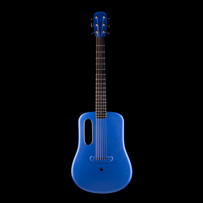 Pre Owned Lava Me 2 Blue Acoustic Electric Guitar With OSSC