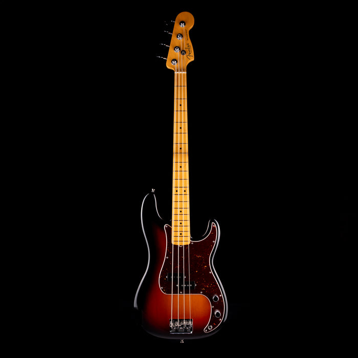 Used 2023 Fender American Pro II Precision Bass Sunburst With OHSC