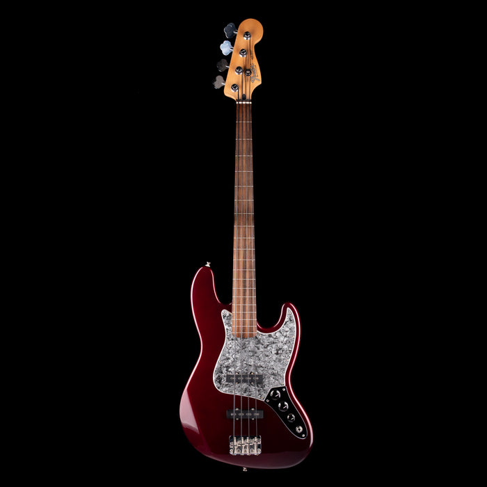 Used 2001 Fender Standard Jazz Bass Fretless Midnight Wine