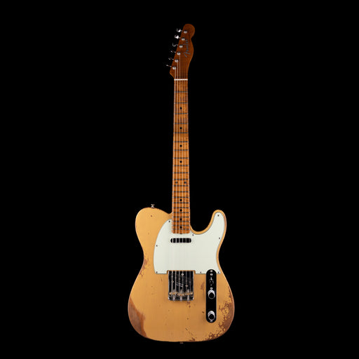 Pre Owned 2020 Fender Custom Shop Heavy Relic 1963 Telecaster Butterscotch Blonde With OHSC