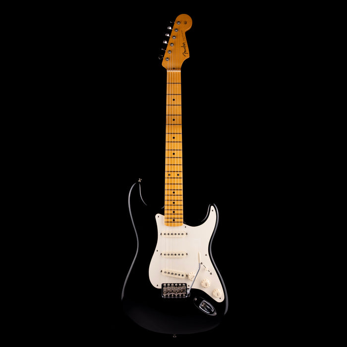 Pre Owned 2011 Fender Eric Johnson Stratocaster Black Autographed With OHSC
