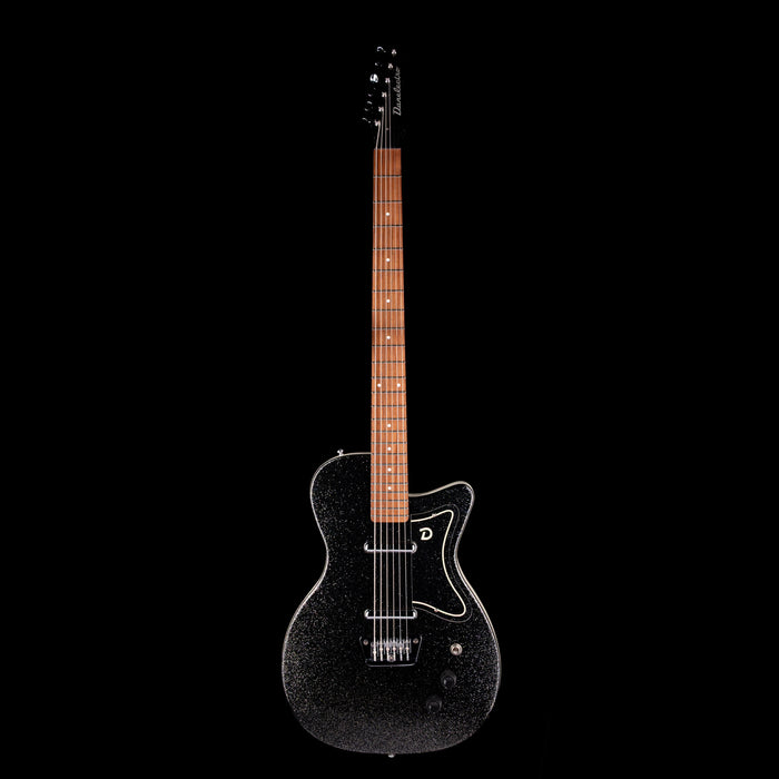 Pre Owned 1999 Danelectro ‘56 Reissue Baritone Guitar Black Metal Flake