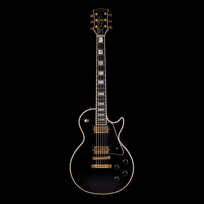 Pre Owned 1986 Gibson Les Paul Custom Ebony With OHSC