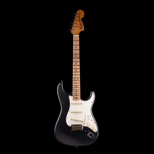 Used 2024 Fender Custom Shop 1968 Stratocaster Journeyman Relic Charcoal Frost Metallic with OHSC