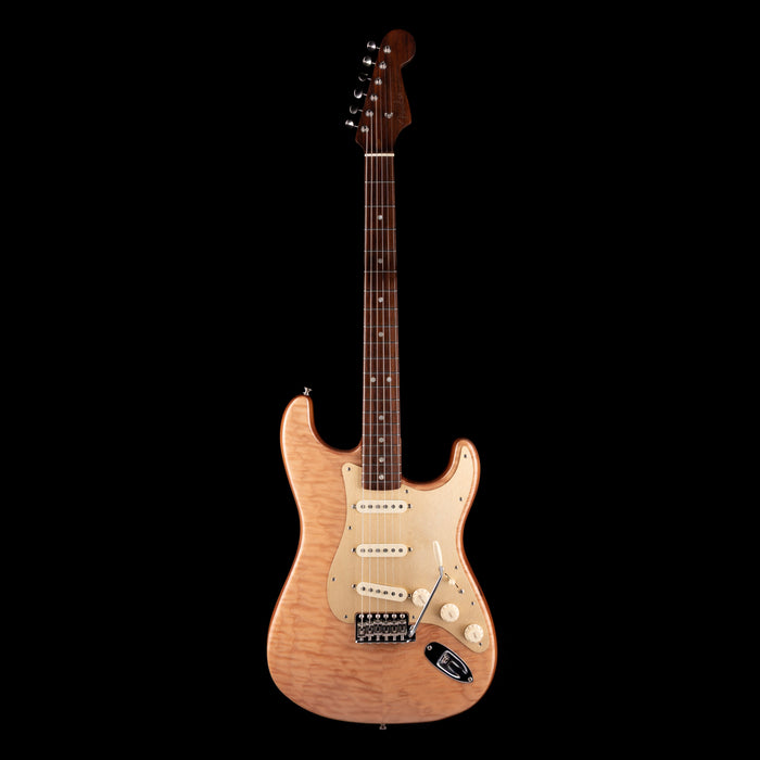 Pre Owned Fender Limited Edition Rarities American Original 60's Stratocaster Quilt Maple Natural With OHSC