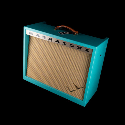 Magnatone Limited Edition Panoramic Stereo Teal Guitar Amp Combo