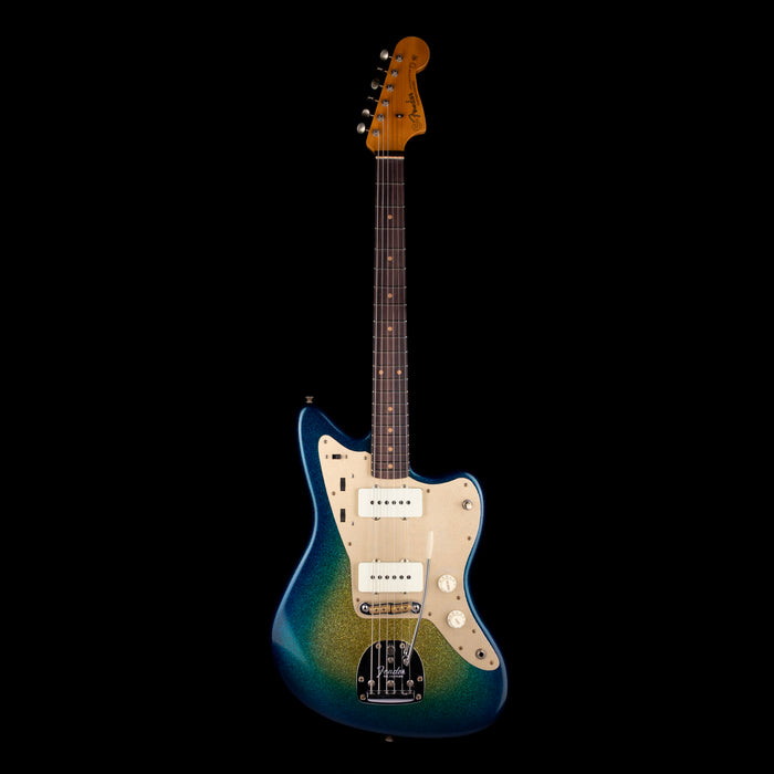Fender Custom Shop 1958 Jazzmaster Journeyman Relic Surf Green Sparkle Burst With Case
