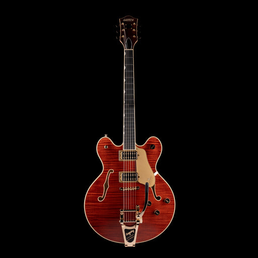 Gretsch Broadkaster LX Figured Center Block Bourbon Stain with Case