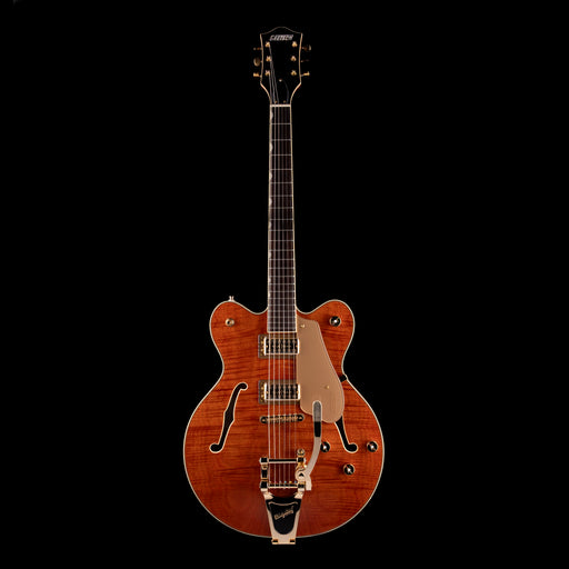 Used 2025 Gretsch Limited Edition Electromatic Flame Okoume Broadkaster Roundup Orange