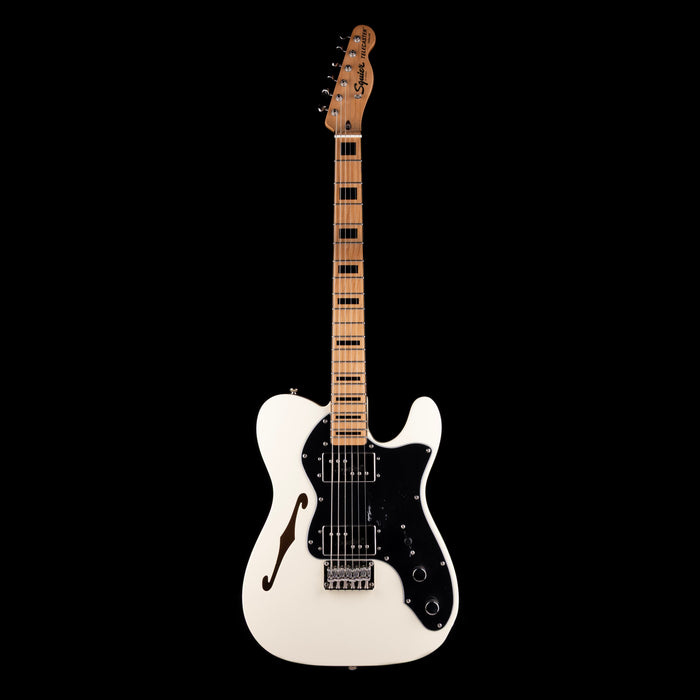 Used Squier Classic Vibe '70s Telecaster Thinline Olympic White With Gig Bag
