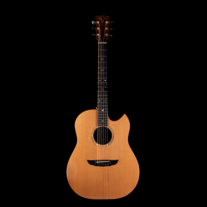 Vintage 1988 Goodall PSC-332 - Natural Acoustic-Electric Guitar With HSC