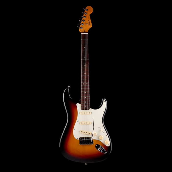 Pre Owned 2023 Fender American Ultra Stratocaster Ultraburst Electric Guitar W OHSC