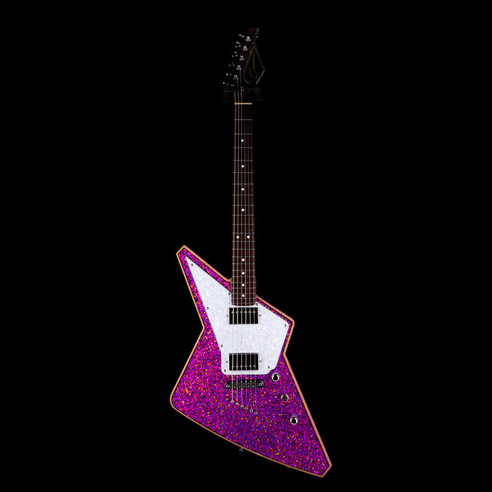 Pre-Owned 2023 Cream Guitars Voltage Standard - Purple Galaxy With OHSC