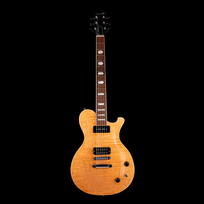 Perinetti Guitars SC-1 Standard Carved Top Natural Orange Translucent with Soft Case