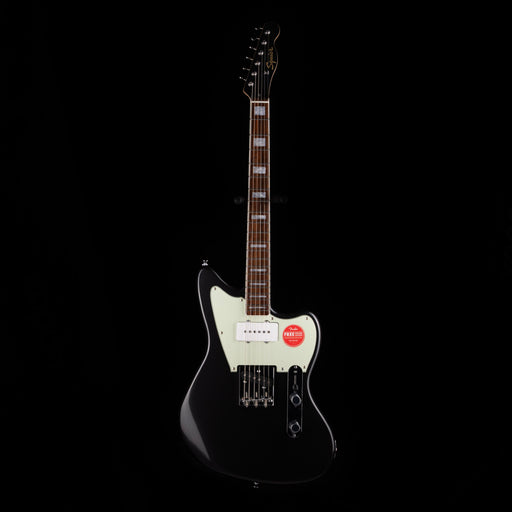 Used Squier Limited Edition Paranormal Offset Telecaster Charcoal Frost Metallic With Gig Bag
