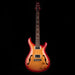 Used 2005 PRS Hollowbody Spruce 20th Anniversary - Dark Cherry Sunburst With OHSC