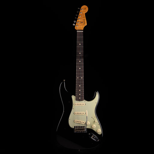 Used 2023 Fender Custom Shop 1962 Strat Journeyman Relic - Black  With OHSC