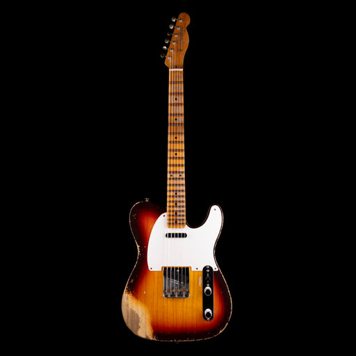 Fender Custom Shop 1958 Telecaster Heavy Relic Faded Aged Chocolate 3-Tone Sunburst
