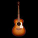 Taylor Ben Harper Gold Label 512e Special Edition Shaded Edgeburst with Case