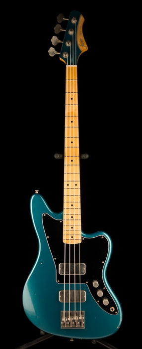 Fano Oltre JM4 Bass Light Distress Ocean Turquoise with Gig Bag