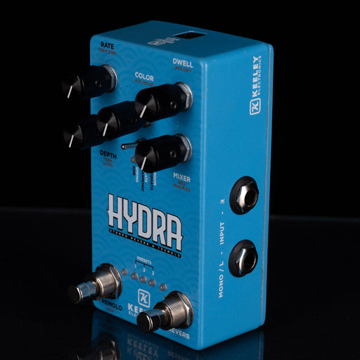 Used Keeley Hydra Stereo Reverb Tremolo Pedal
