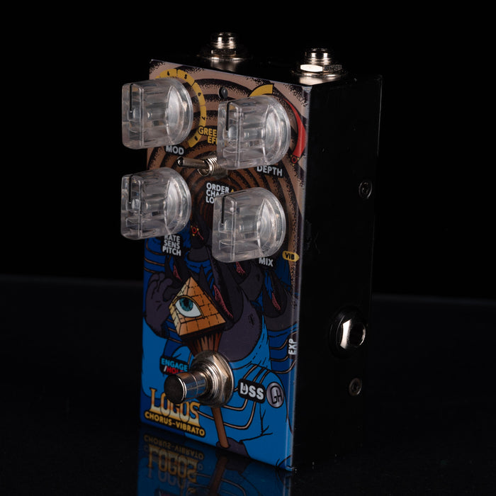 Used Greenhouse Effects Logos Modulation Pitch-Shifting Pedal