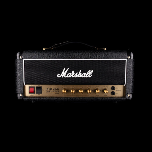 Used Marshall JCM800 Lead Series Studio SC20H Guitar Amp Head and Cabinet Black