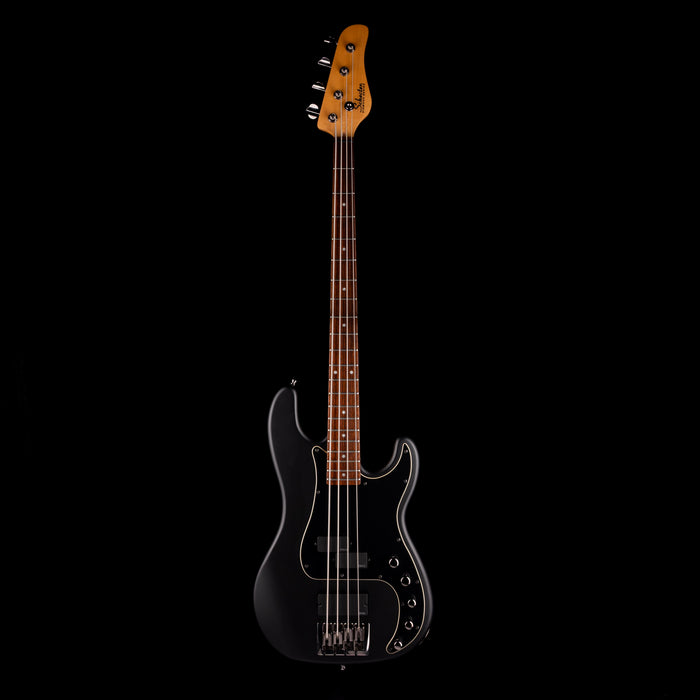 Pre-Owned Schecter Diamond-P Custom-4 Active - Satin Black