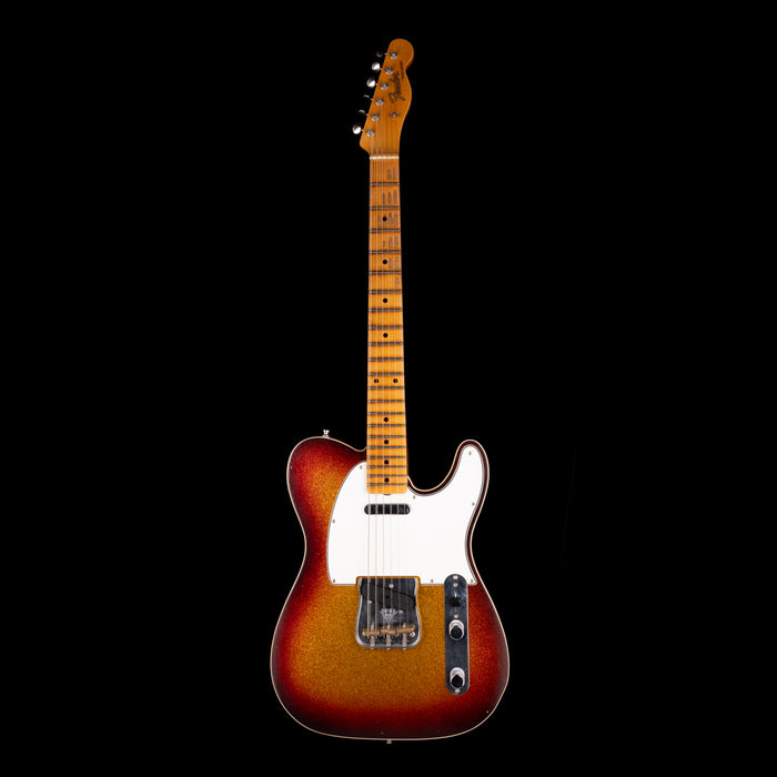 Pre Owned Fender Custom Shop Limited Edition Postmodern Telecaster Journeyman Relic 3-Tone Sunburst Sparkle With OHSC