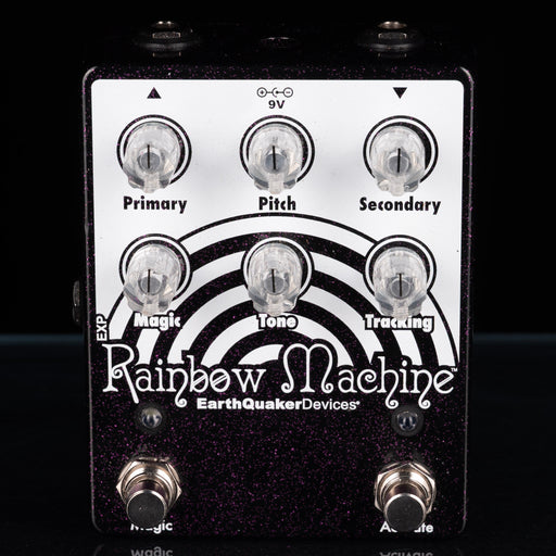 Used EarthQuaker Devices Rainbow Machine Limited Edition Purple Sparkle With Box