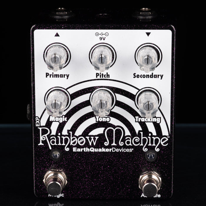 Used EarthQuaker Devices Rainbow Machine Limited Edition Purple Sparkle With Box