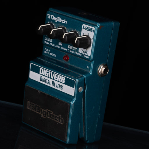 Used Digitech Digiverb Green Reverb Pedal