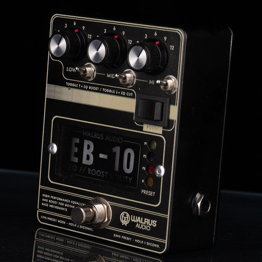 Used Walrus Audio EB-10 EQ/Boost Pedal