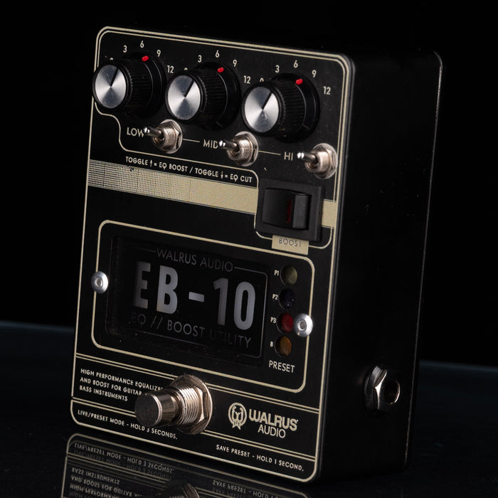 Used Walrus Audio EB-10 EQ/Boost Pedal
