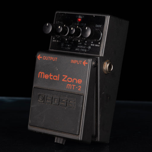 Used Boss MT-2 Metal Zone Distortion Guitar Pedal - 4
