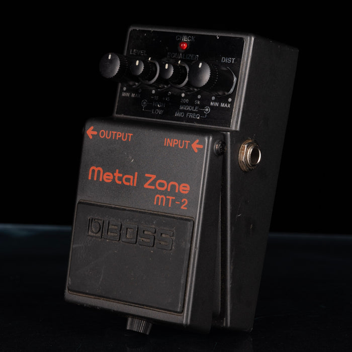 Used Boss MT-2 Metal Zone Distortion Guitar Pedal - 4