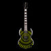 Pre Owned 2023 Wylde Audio Barbarian Green Psychic Bullseye With OHSC