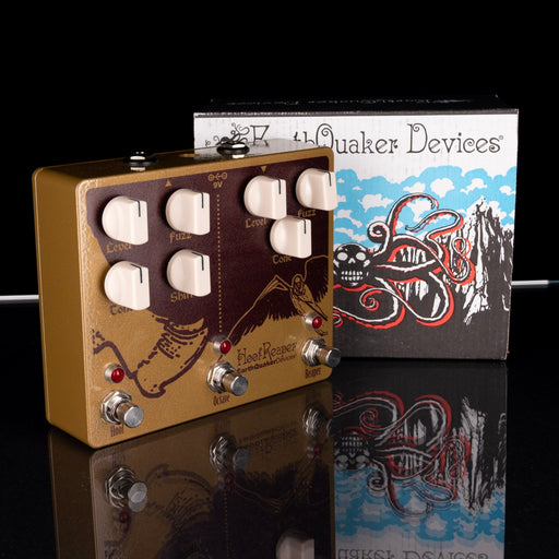 Used EarthQuaker Devices Hoof Reaper Fuzz Pedal With Box