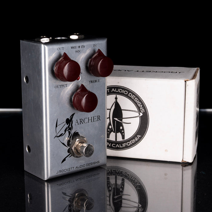 Used J. Rockett Audio Designs Archer Overdrive Pedal with Box