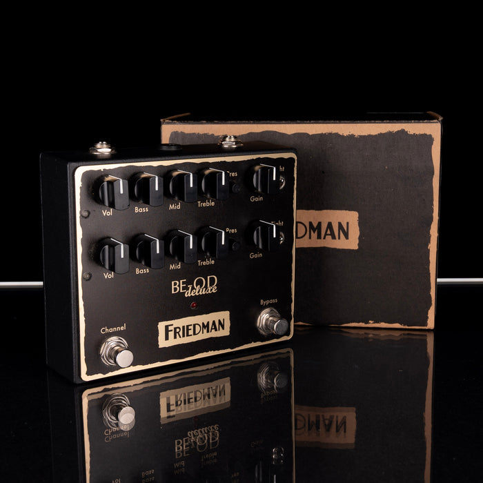 Used Friedman BE-OD Deluxe Dual Overdrive Pedal With Box
