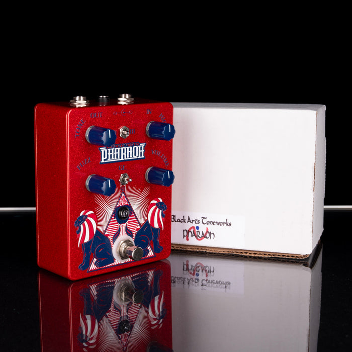 Used Black Arts Toneworks Pharaoh (4th of July Limited Ed.) Overdrive Distortion Fuzz Pedal With Box