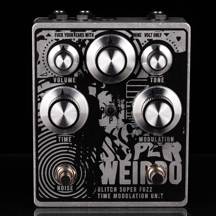 Used JPTR FX Super Weirdo Fuzz Modulator Pedal with Box