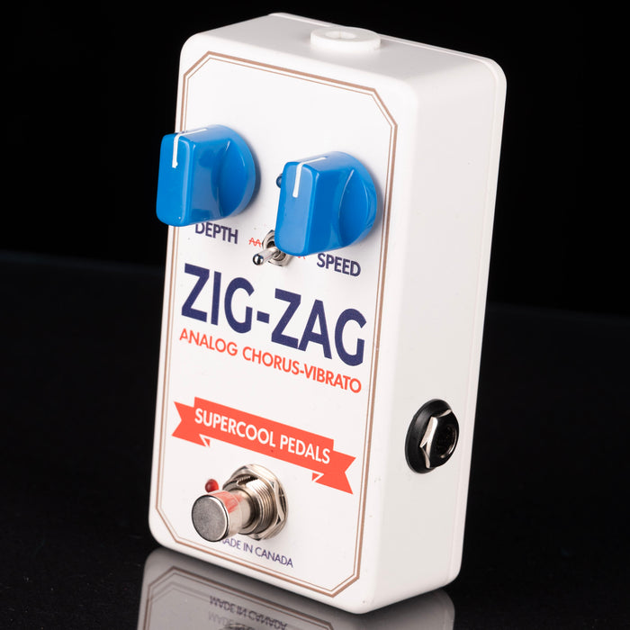 Used SuperCool ZIG-ZAG Analog Chorus-Vibrato Pedal