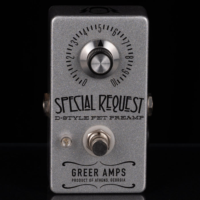 Used Greer Amps Special Request Preamp Overdrive/Boost Pedal With Box