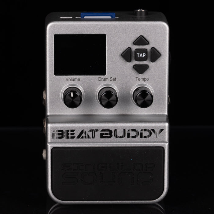 Used Singular Sound Beat Buddy Pedal Drum Machine With Footswitch with Box