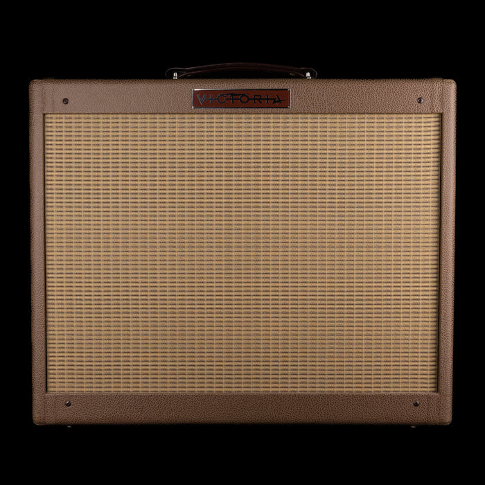 Pre-Owned Victoria Victoriette 112 Brown Guitar Amp Combo with Cover and Footswitch