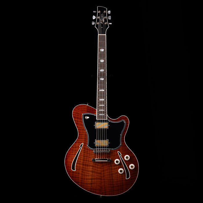 Used Kauer Super Chief Redwood Burst with Gig Bag