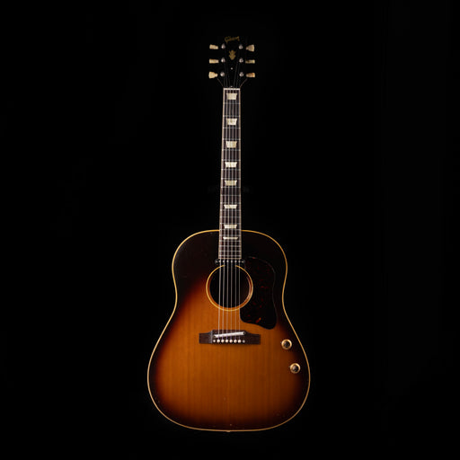 Vintage Gibson J-160E Sunburst Acoustic Electric Guitar With OHSC