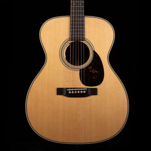 Martin OM-28E Standard (2025) LR Baggs Natural Acoustic Electric Guitar W/ Case